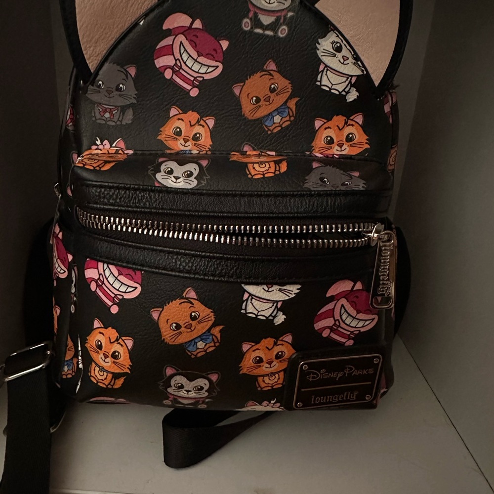 Disney cats Loungefly Mini Backpack   PRICE IS FIRM